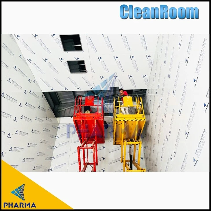 200 Square Meter GMP Air Duct HVAC Iso 7 CleanRoom