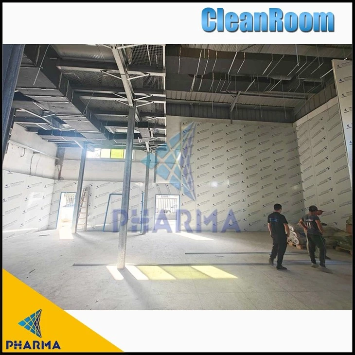 200 Square Meter GMP Air Duct HVAC Iso 7 CleanRoom